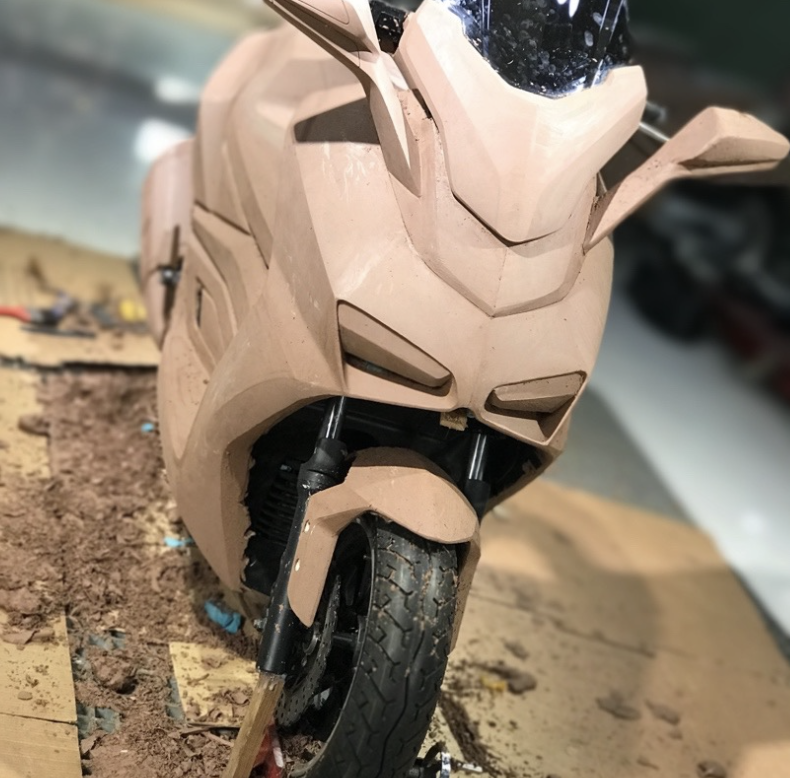 Master, Maquette en clay