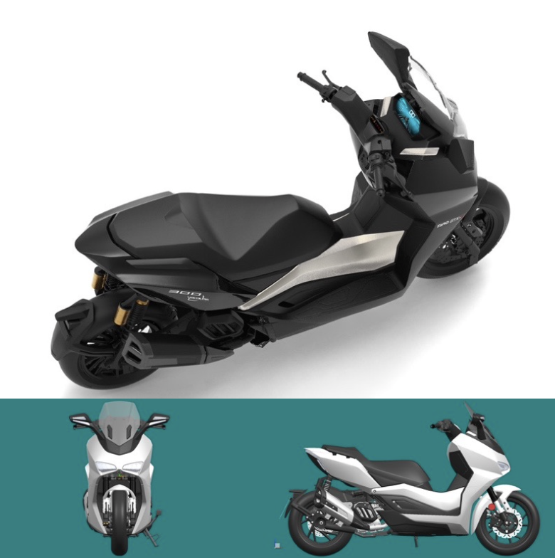 Modélisation 3D Scooter