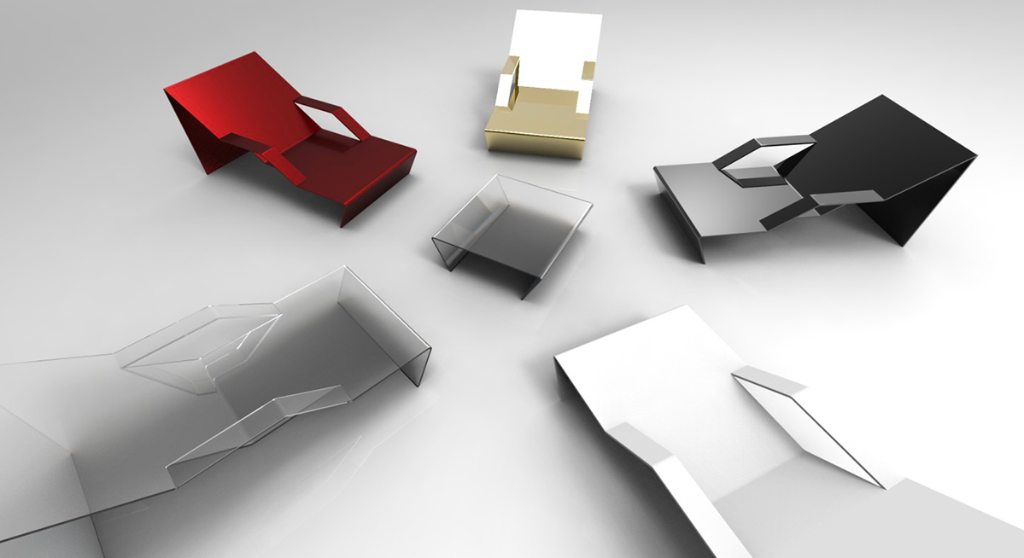 Modern lounge chair collection — furniture design by Yacouba Gall