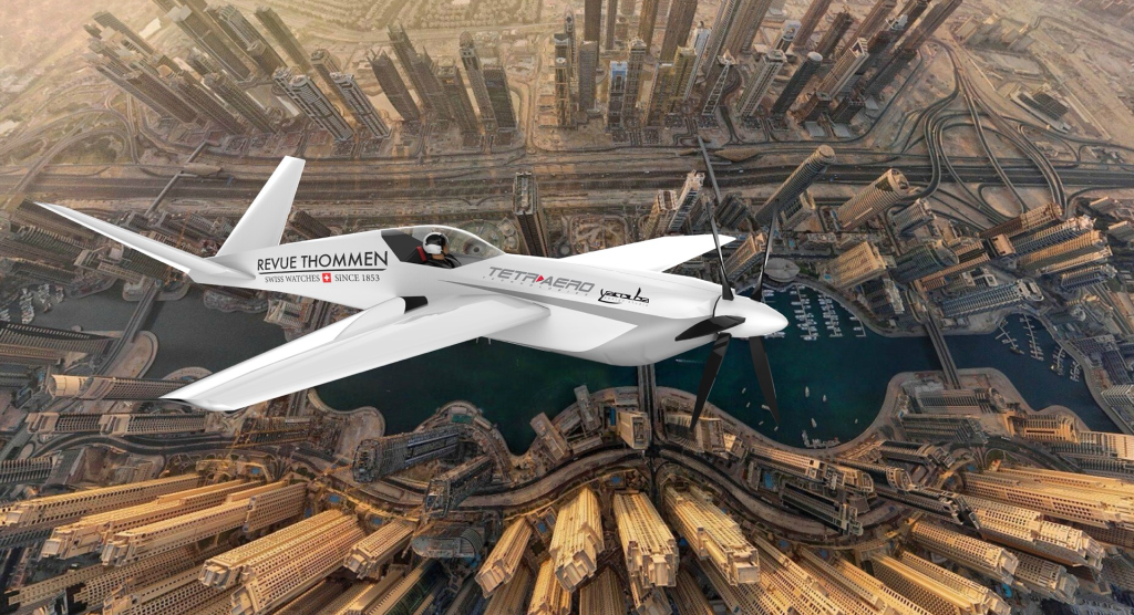 Electric aerobatic aircraft — concept design by Yacouba Galle