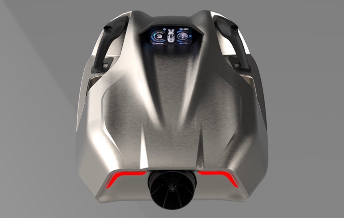 Design du jet ski sous-marin Iaqua